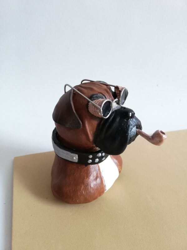 Cão boxer steampunk - Image 2